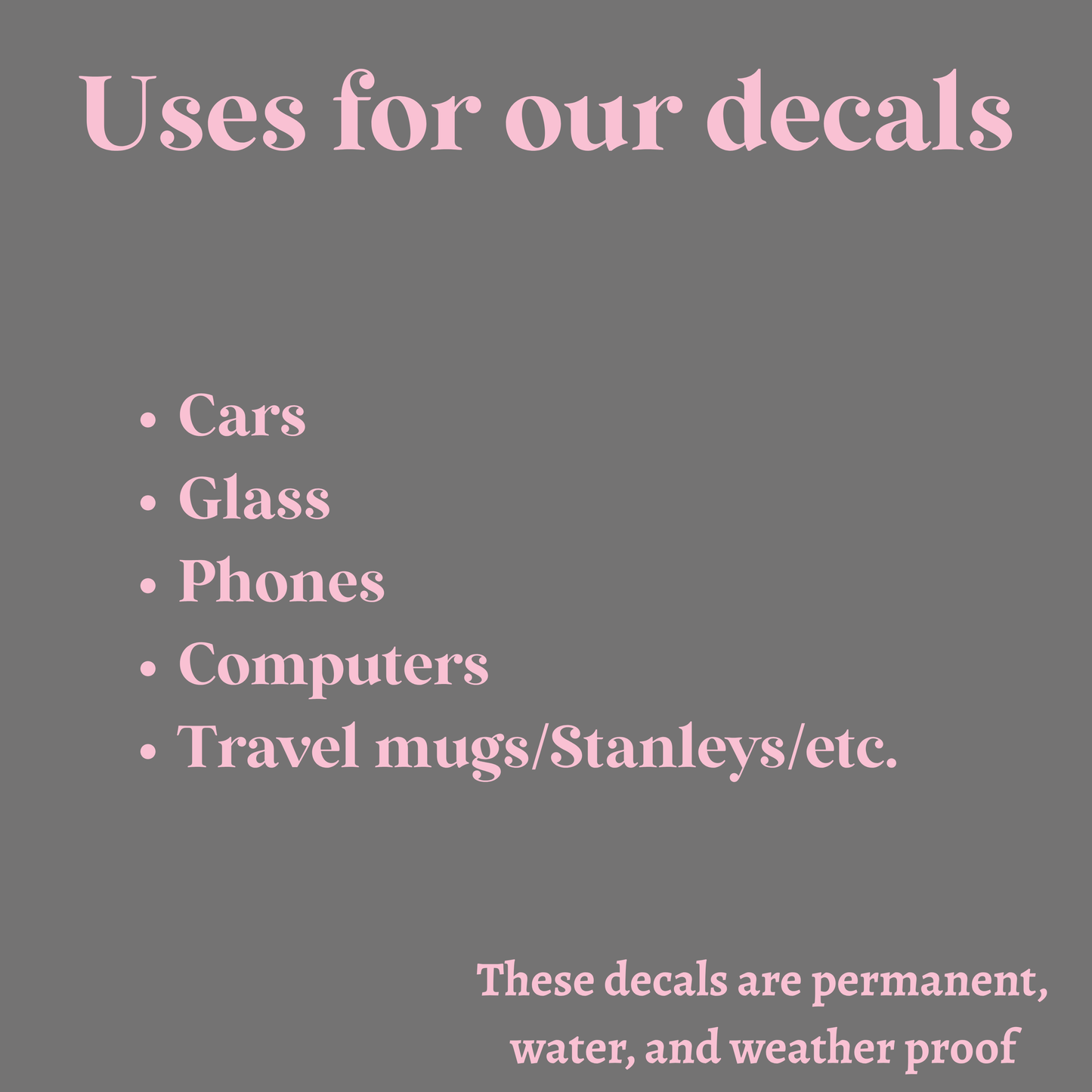 Cross Car Decals