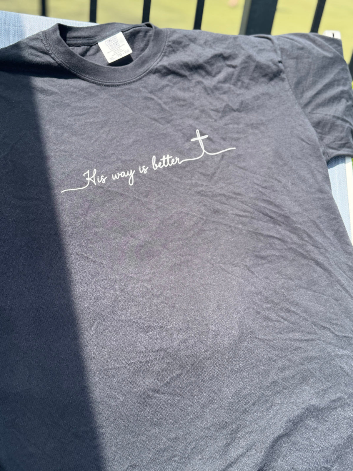 Start with Jesus, His Way is Better Tee Front/Back - New!