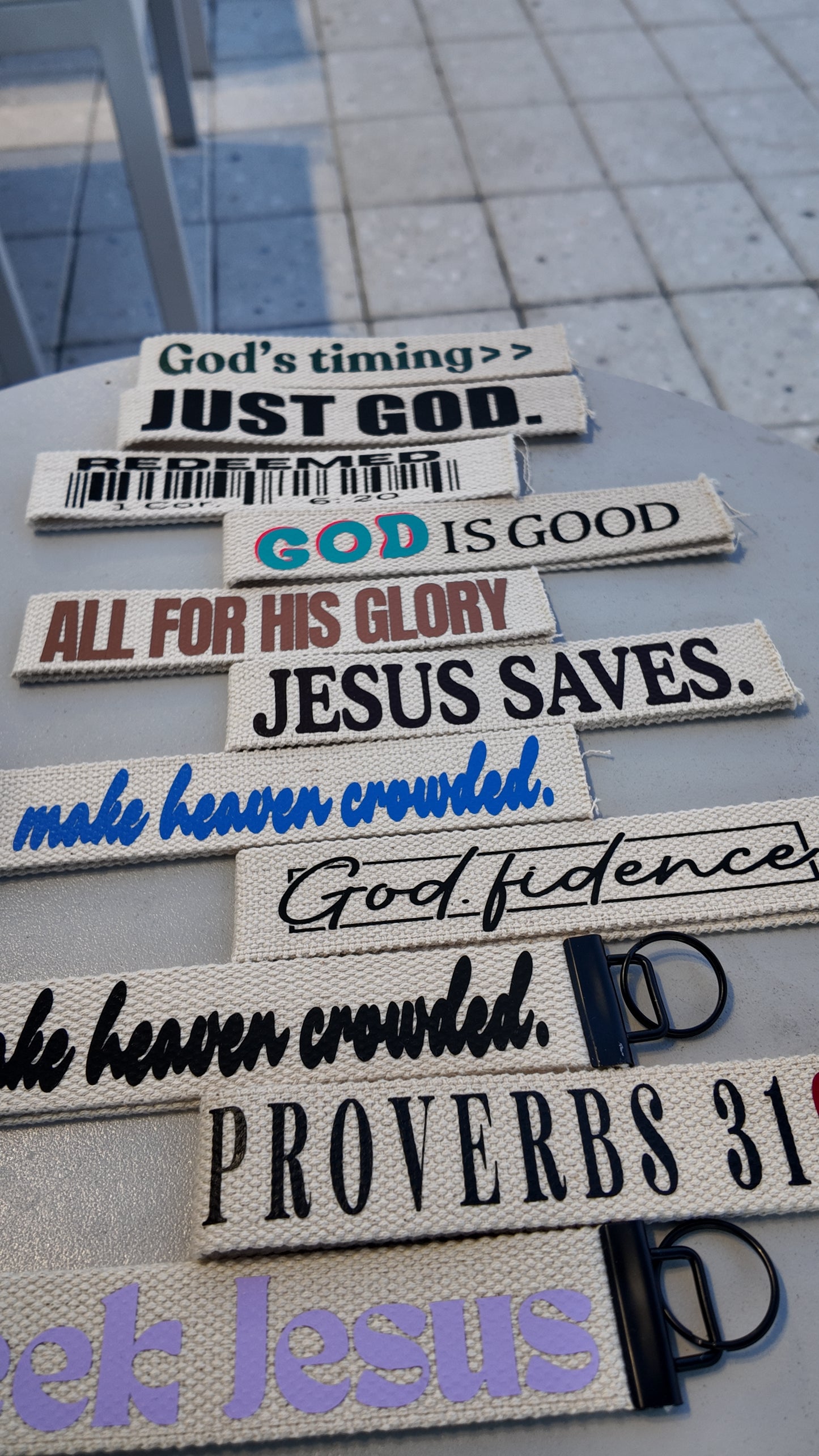 Christian Keychain Key Fob