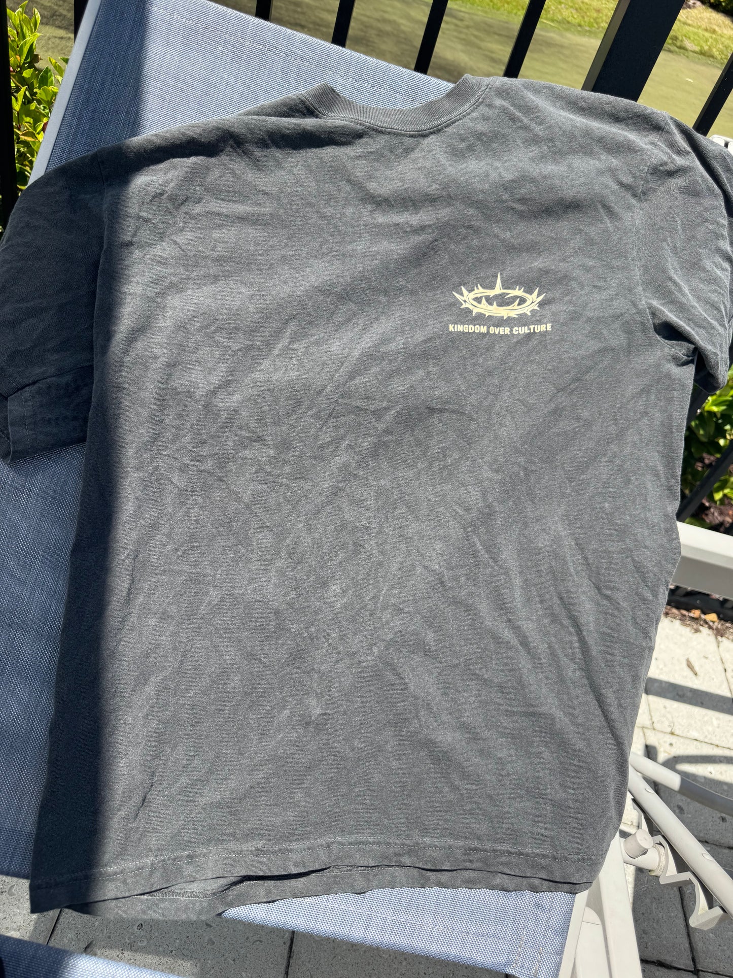 Kingdom Over Culture Tee Front/Back - New!