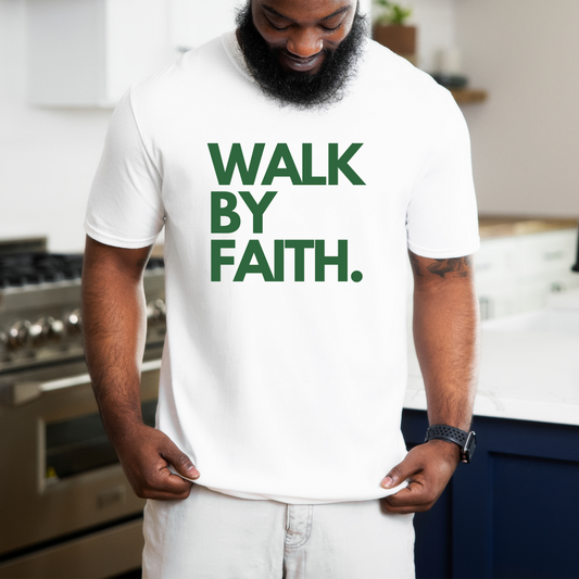 Walk by Faith - HIS PLAN - T-shirt - Front/Back Design